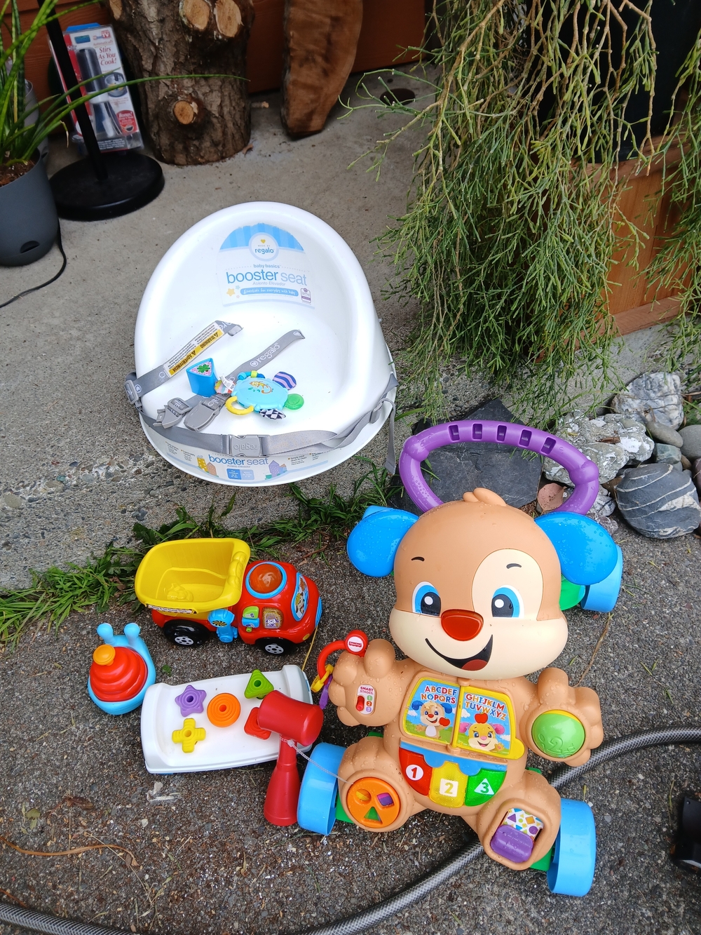 Fisher-Price Light-Up Learning Puppy Walker - Brown & Blue